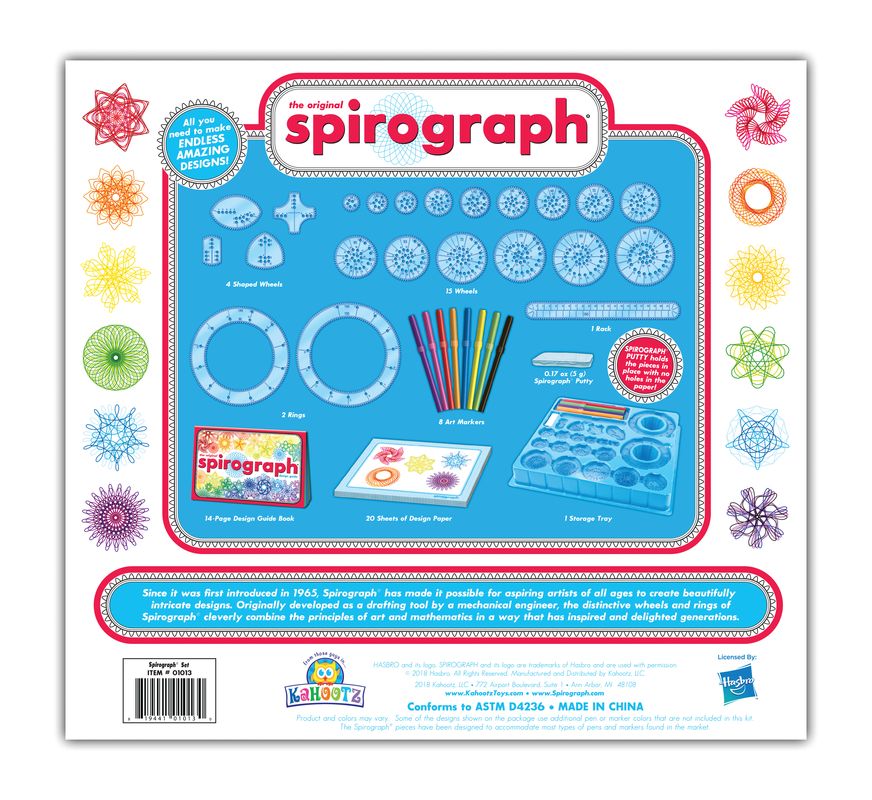 The Original Spirograph Kit With Markers - Toyworld NZ