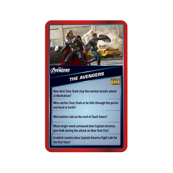 Top Trumps Quiz Marvel Cinematic Universe