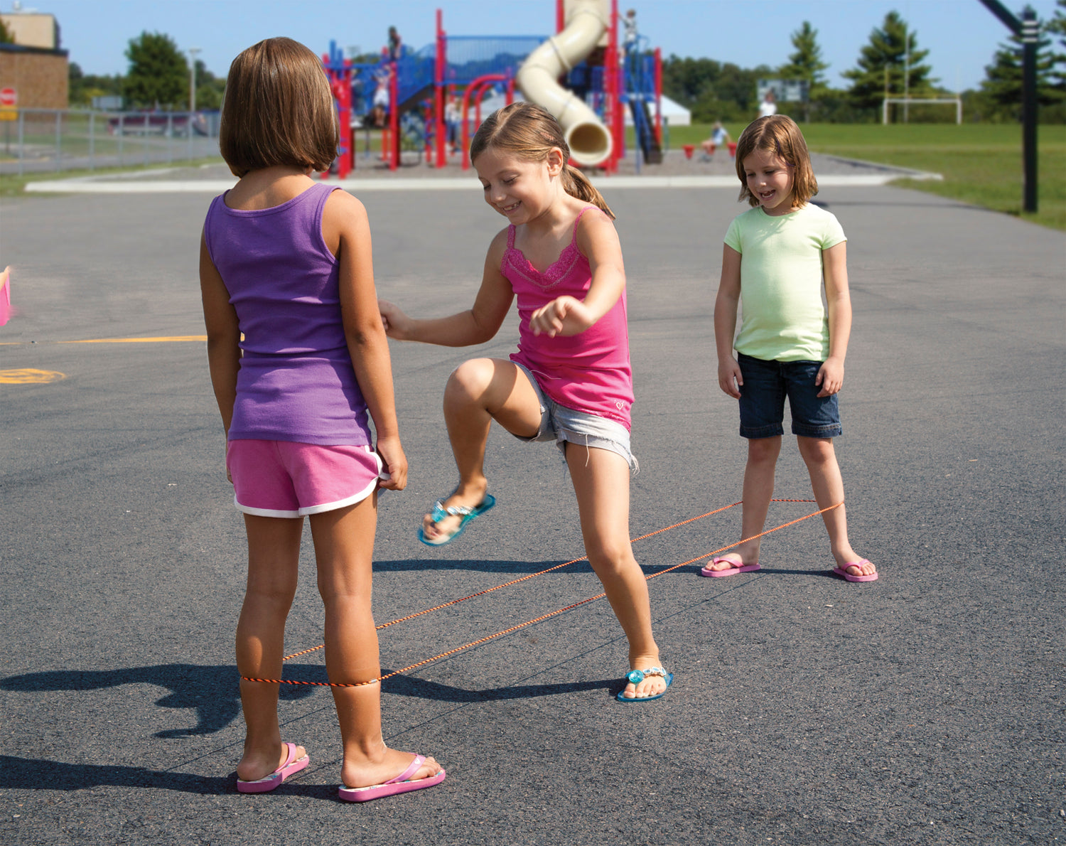 TOYSMITH PLAYGROUND CLASSICS CHINESE JUMP ROPE ASSORTED STYLES