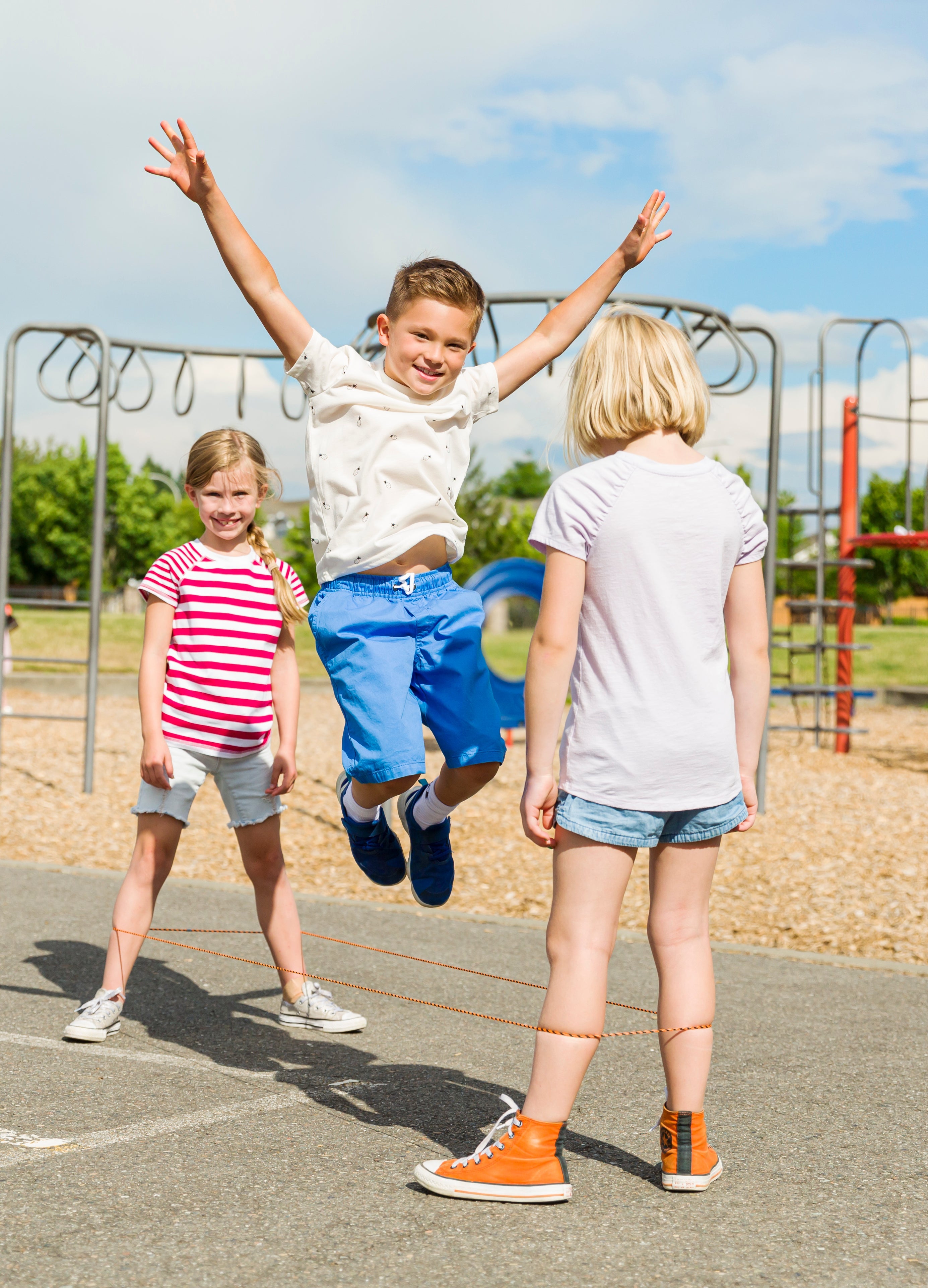 TOYSMITH PLAYGROUND CLASSICS CHINESE JUMP ROPE ASSORTED STYLES