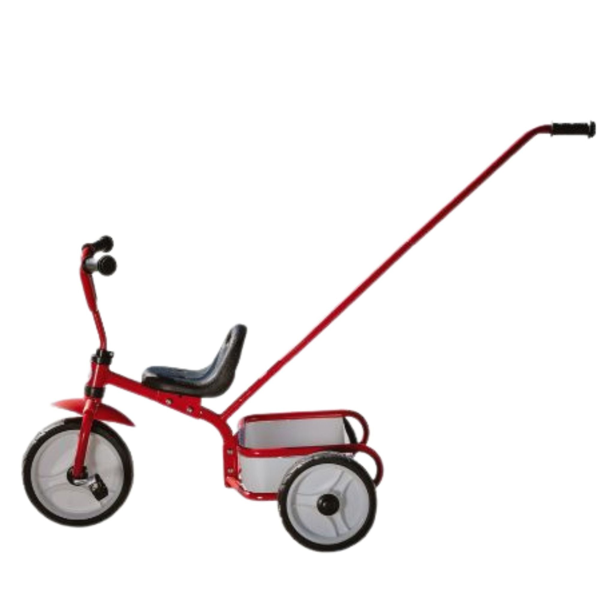Tri-ang 2.0 Tuff Trike w Push Bar - Red