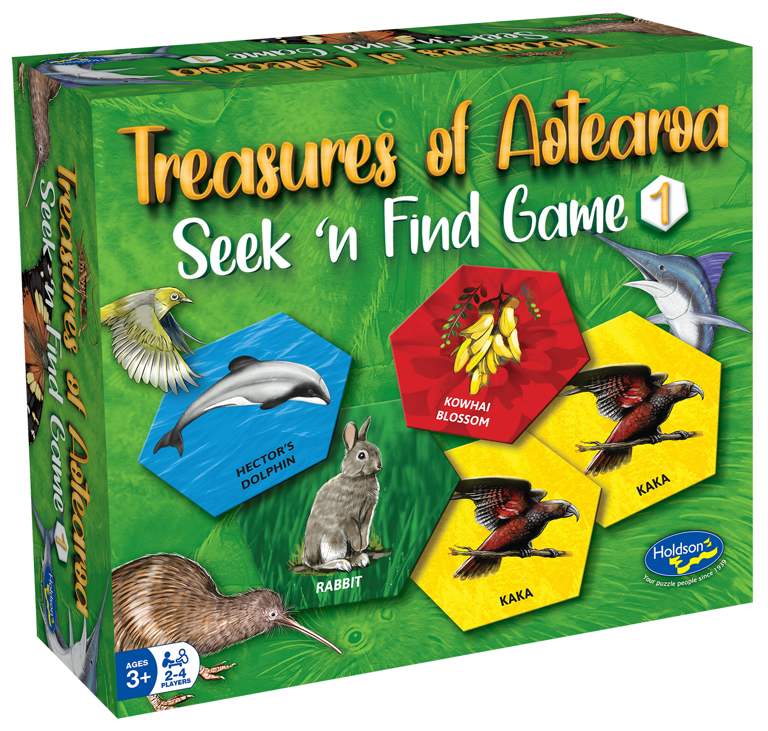 TREASURES OF AOTEAROA SEEK N FIND GAME S1