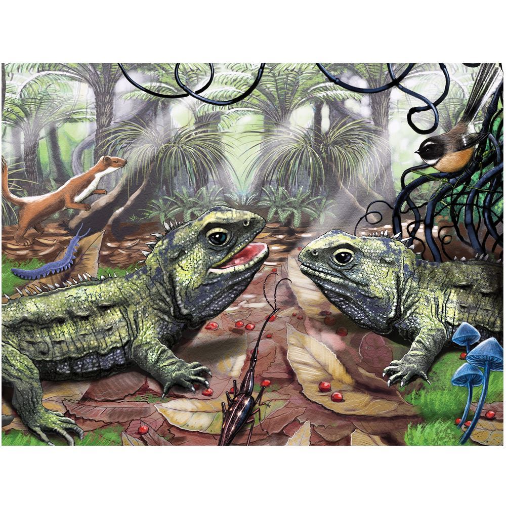 TREASURES OF AOTEAROA SERIES 2 96 PIECE FRAME TRAY PUZZLE ASSORTED STYLES