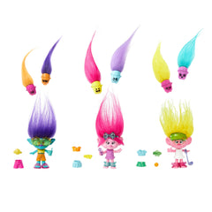 Trolls 3 Band Together Hair Pops - Queen Poppy