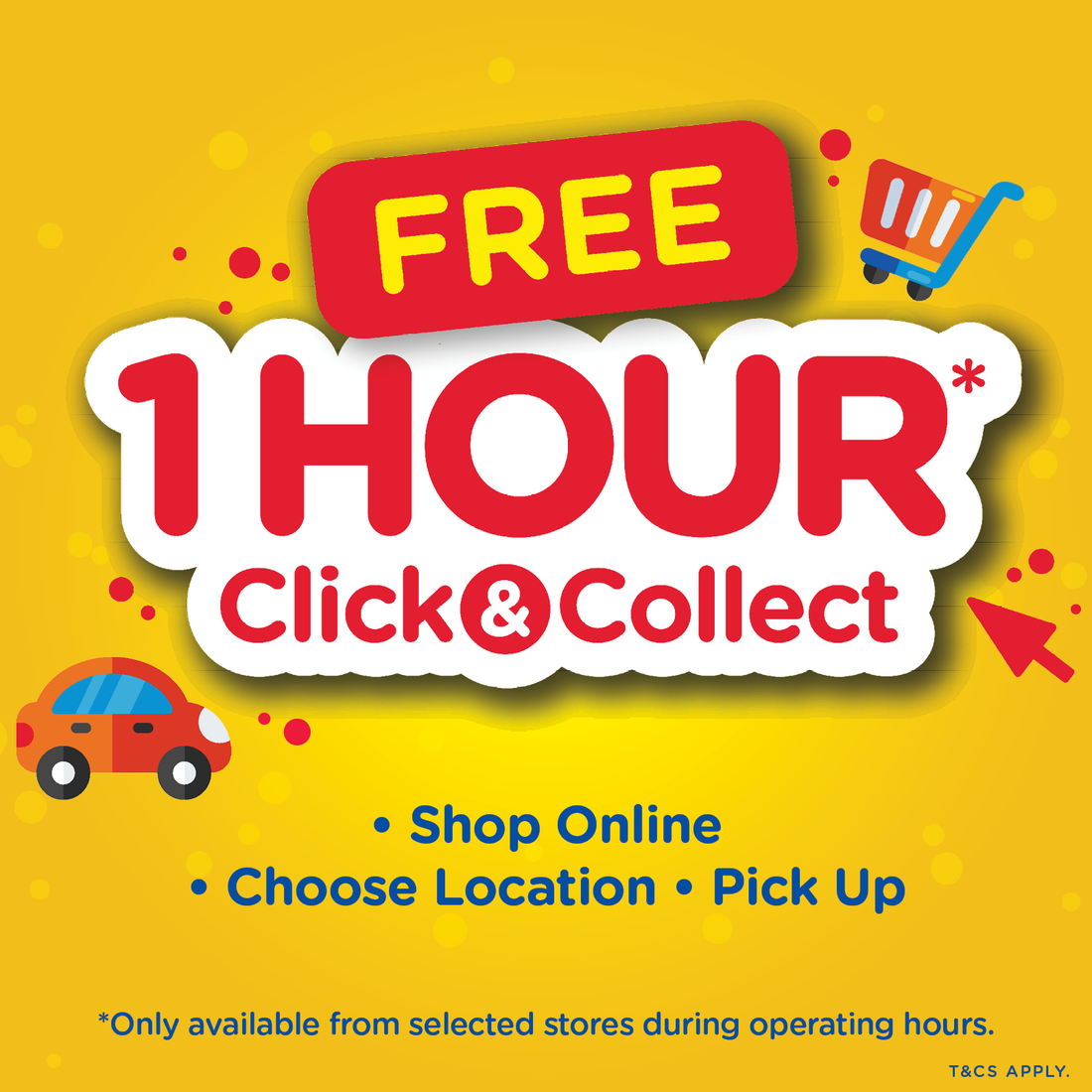 1 Hour Click n Collect