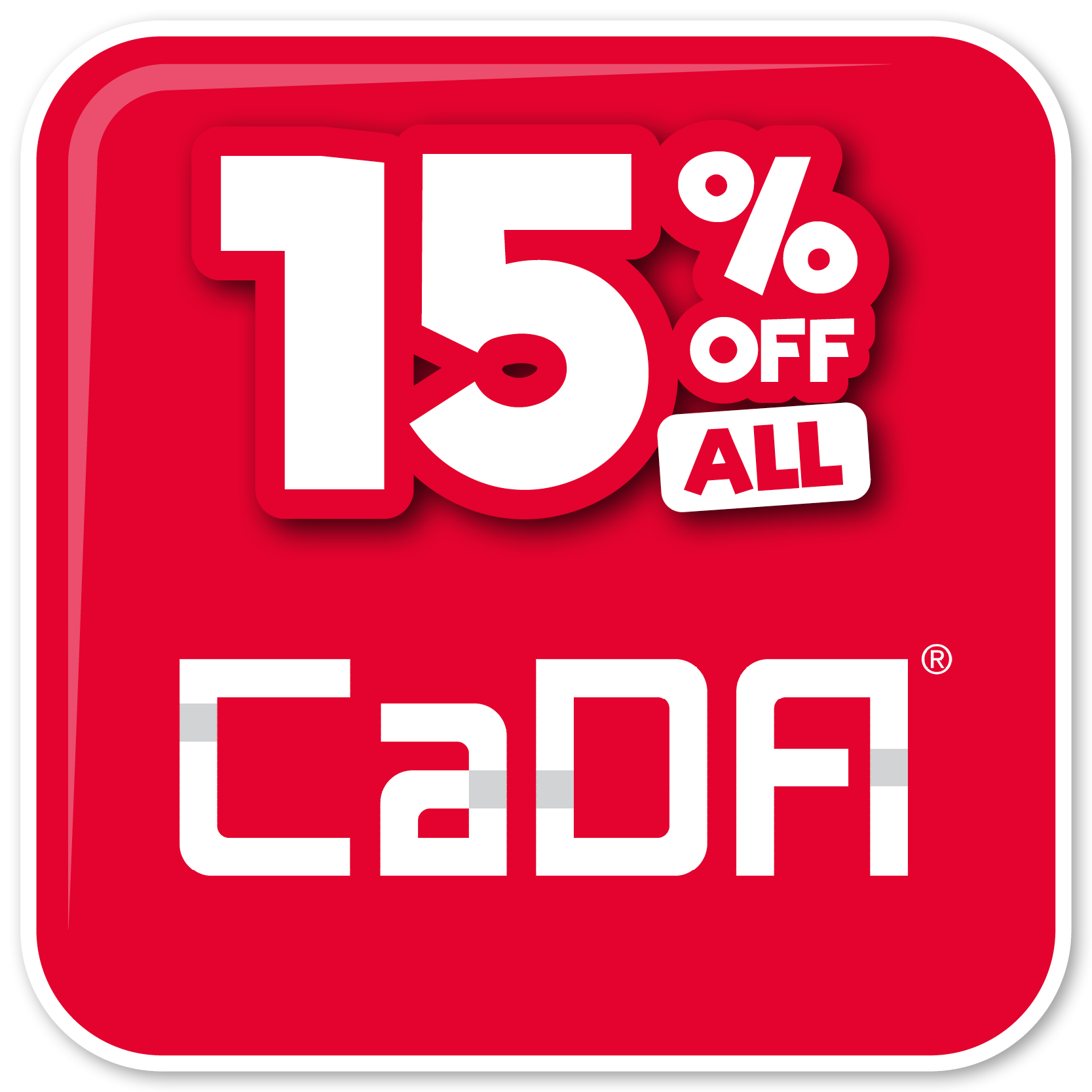 Toyworld sale on Lego Cada sets 15% off