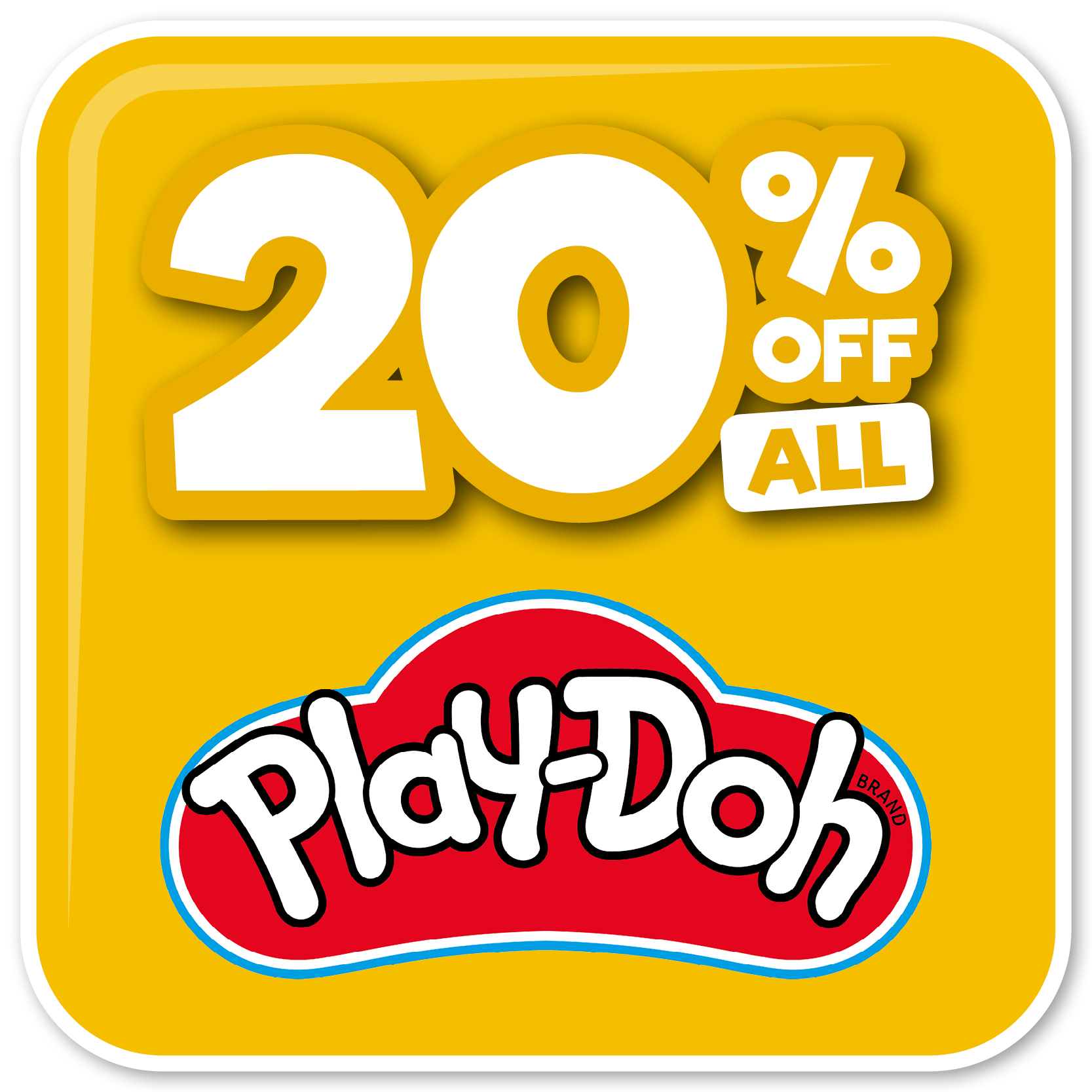 Toyworld sale on Play-doh toys 20% off