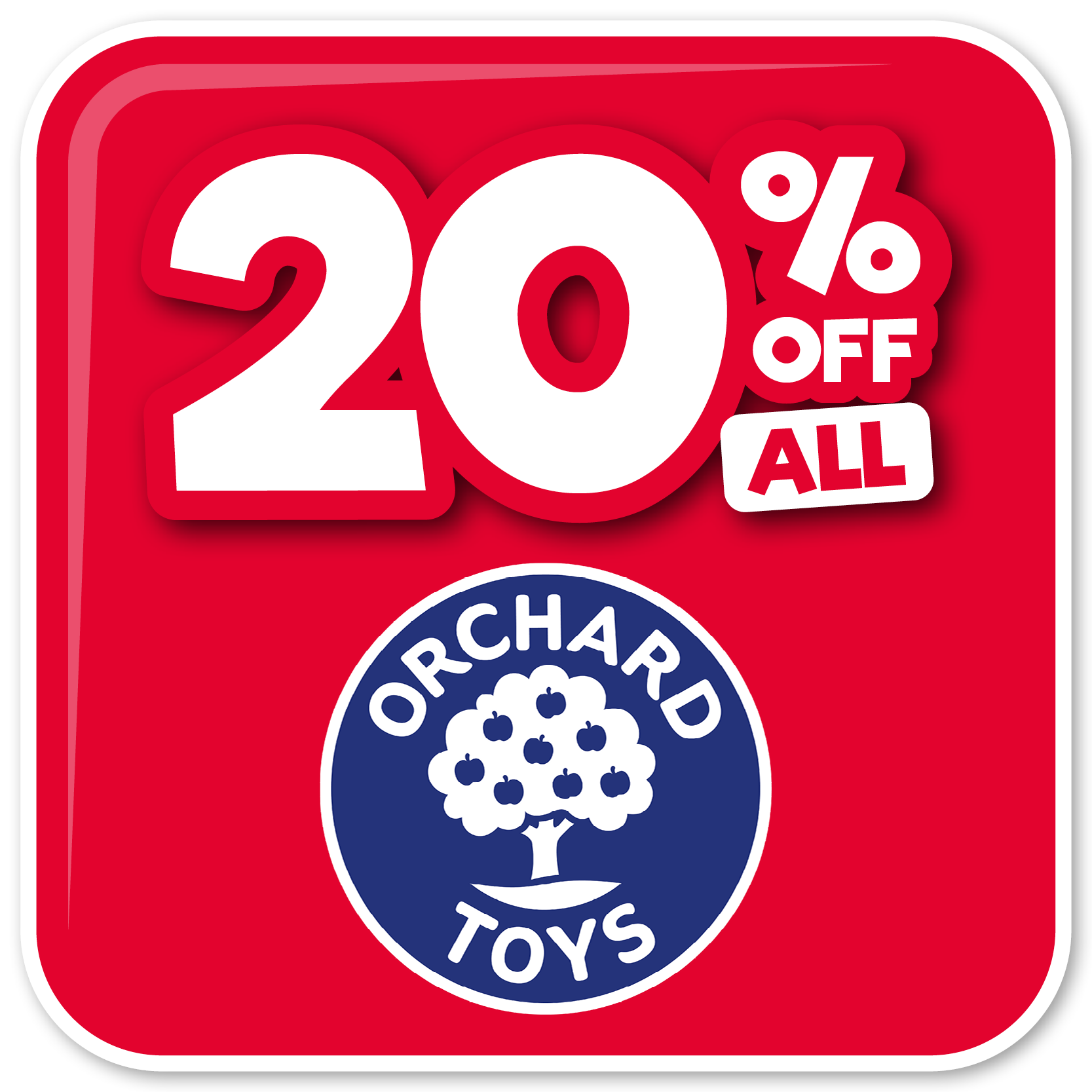 Toyworld sale on Orchard Toys 20% off