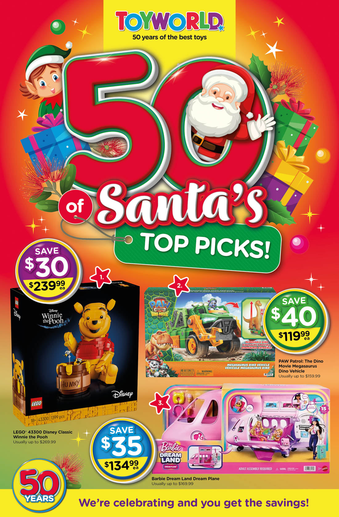 Santa's Top 50 Picks Catalogue