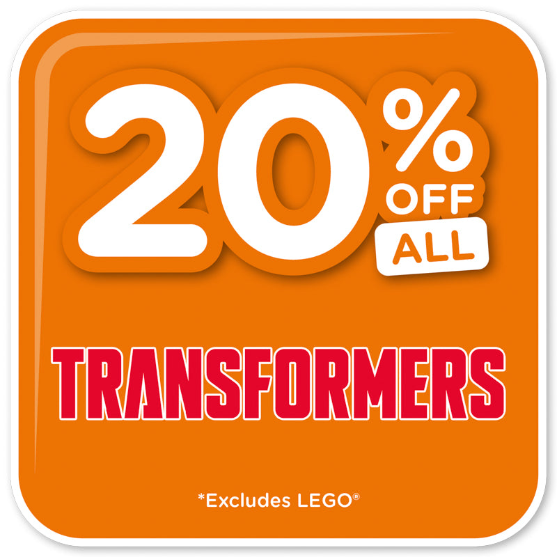 20% off sale on transformers.