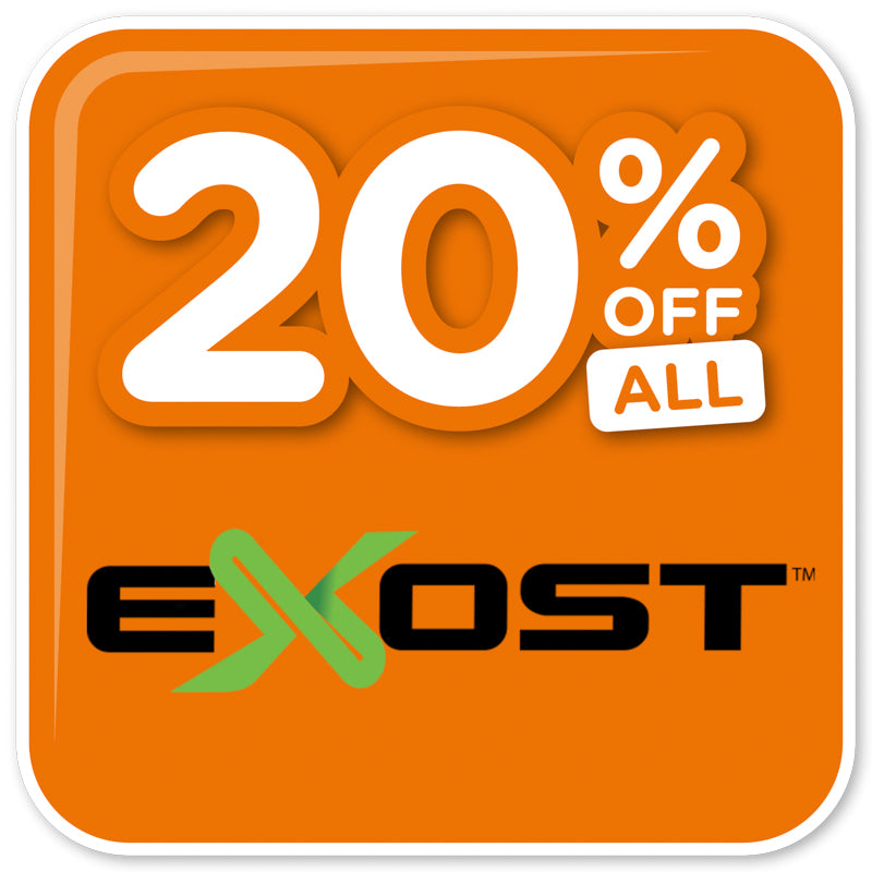 20% off sale on exost.