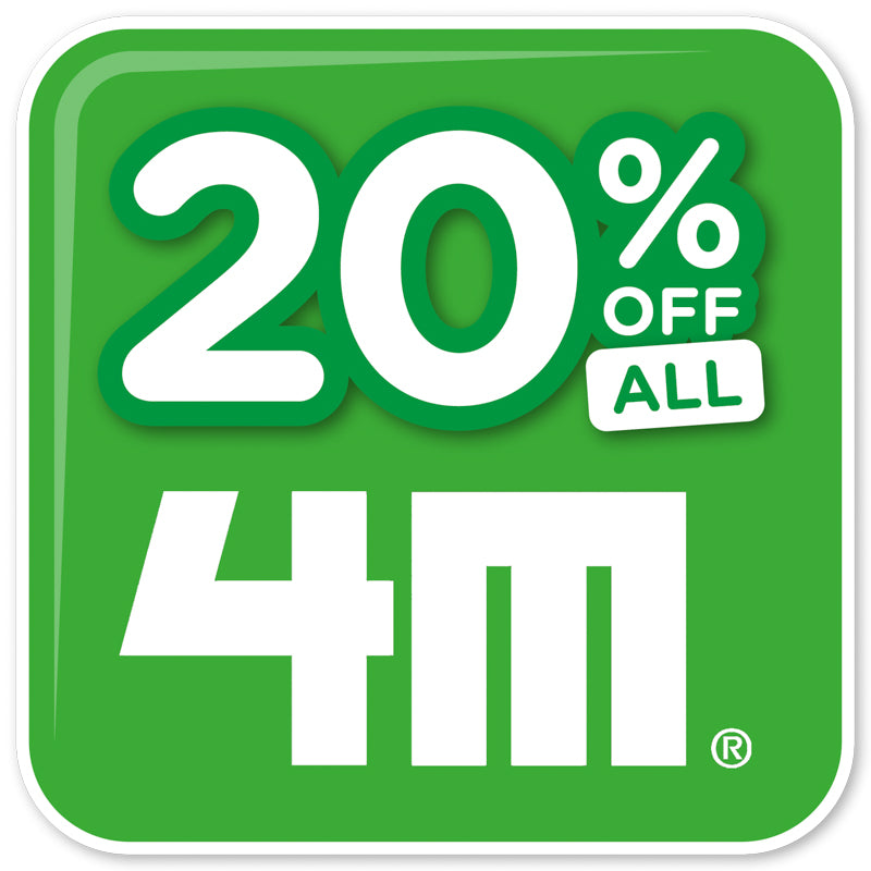 20% off sale on 4m toys.