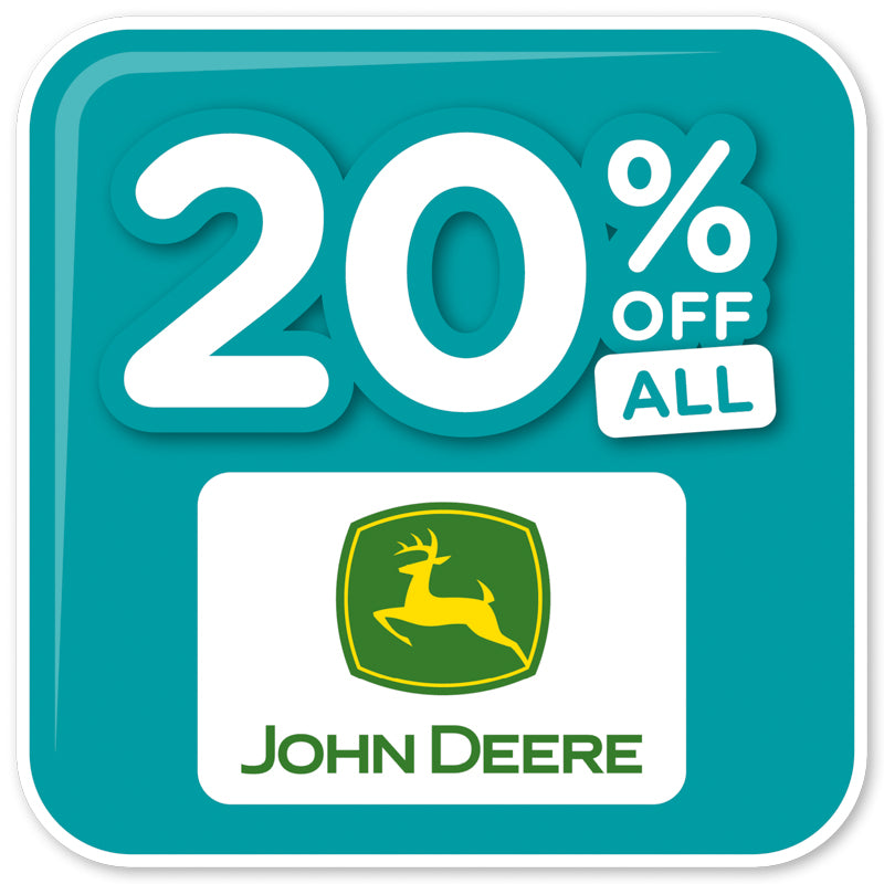 20% off sale on john deere.