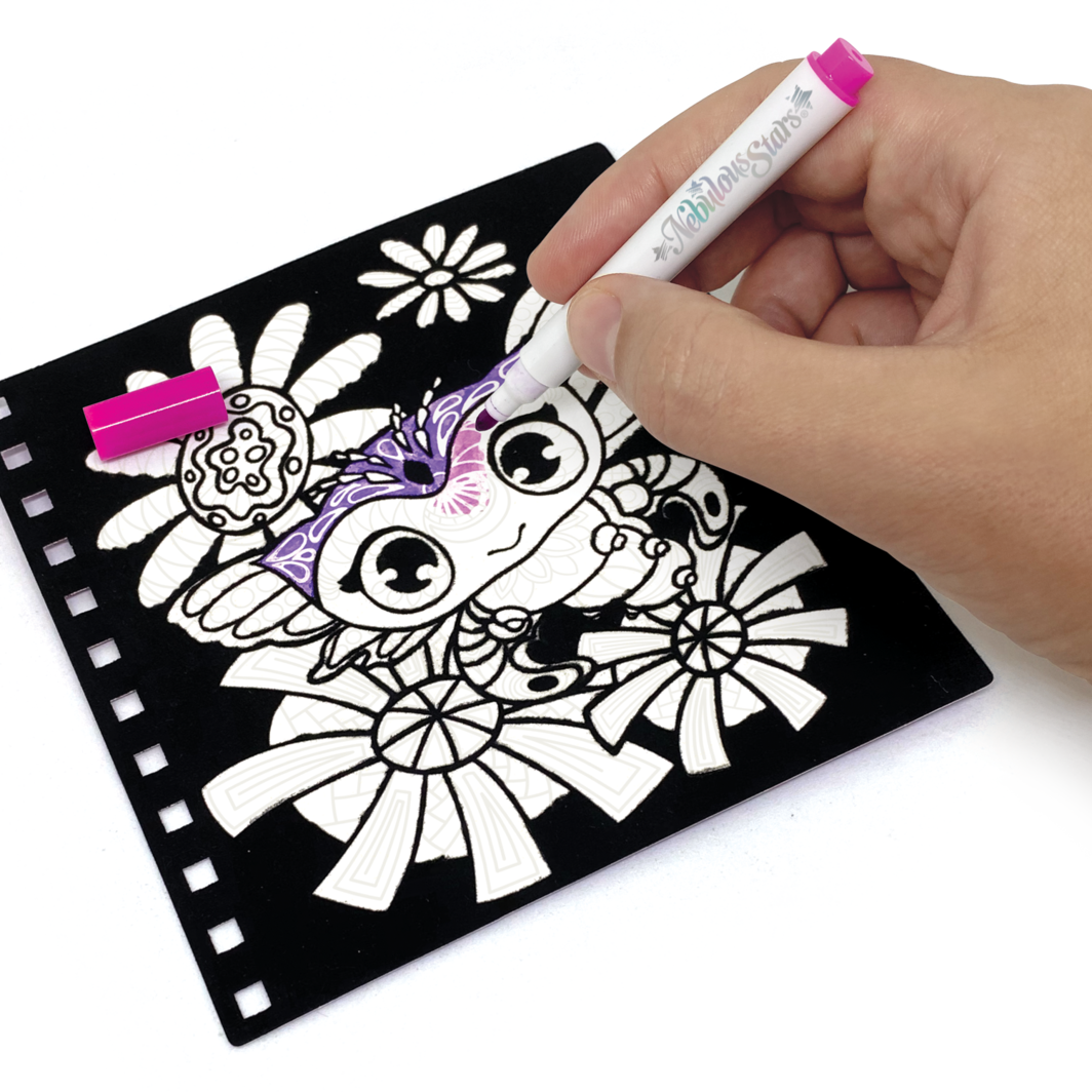 Nebulous Stars Small Creative Book Magic Pattern Velvet