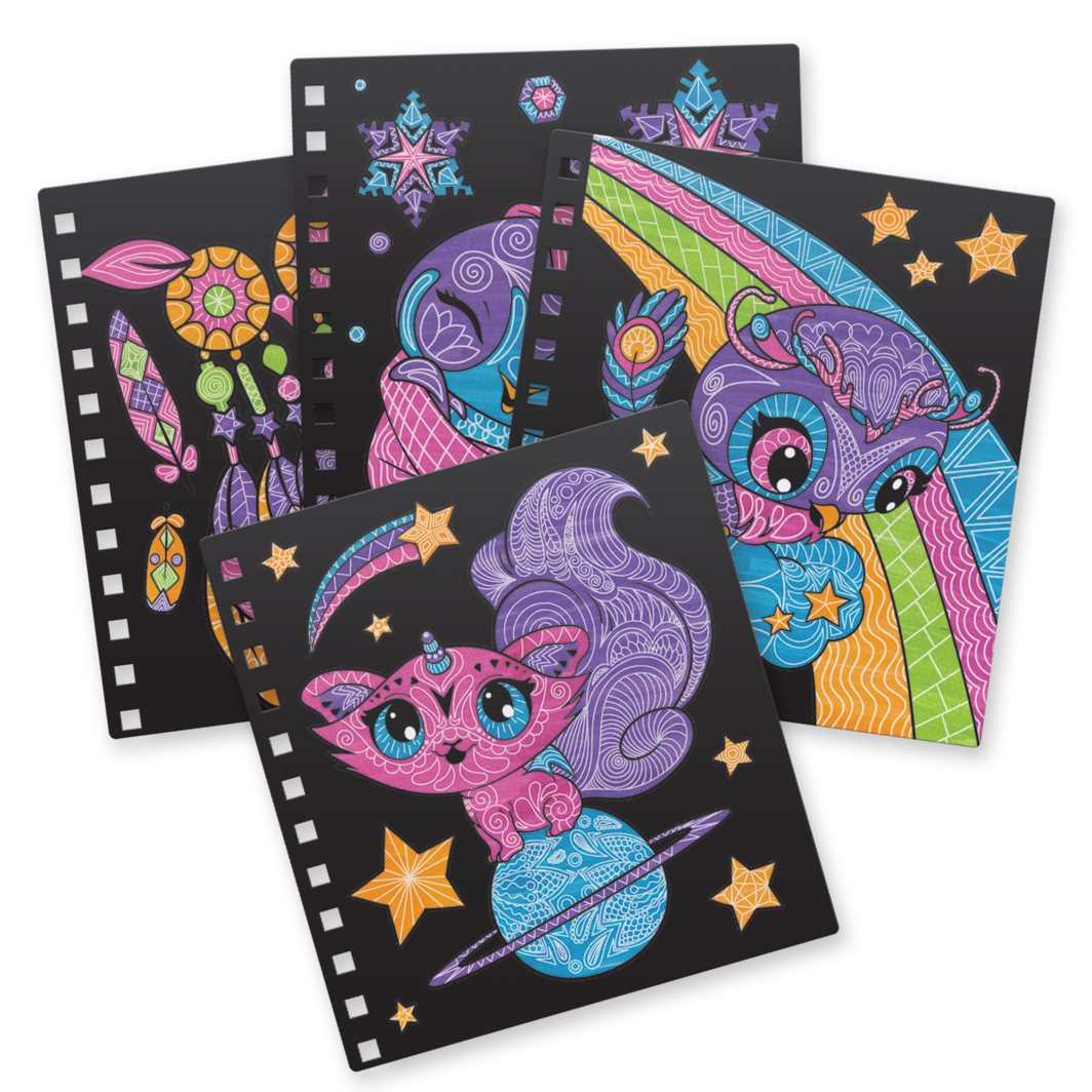 Nebulous Stars Small Creative Book Magic Pattern Velvet