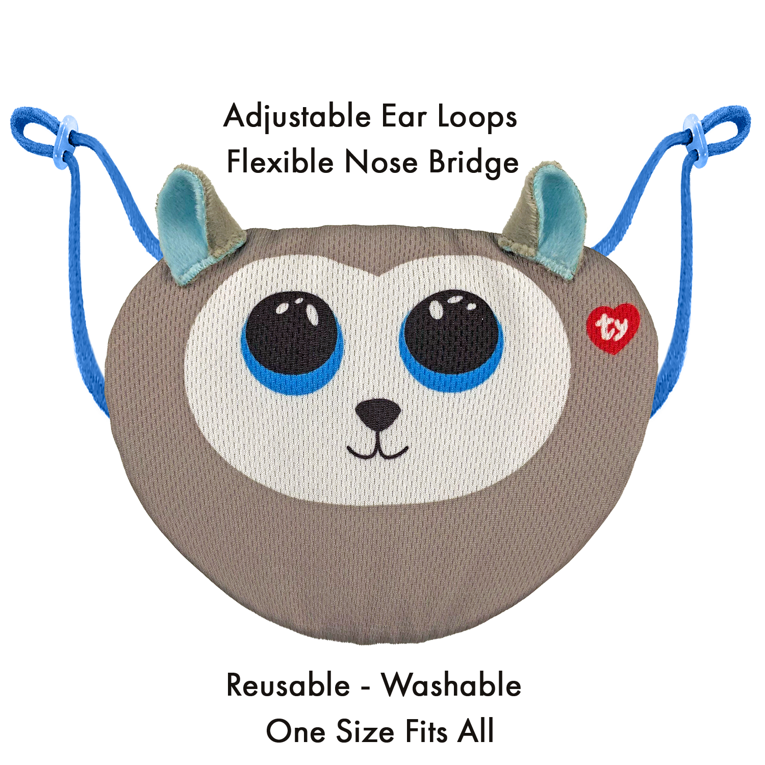 Ty Face Mask Slush The Husky