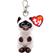 Ty Beanie Bellies Clip - Miso Siamese Cat