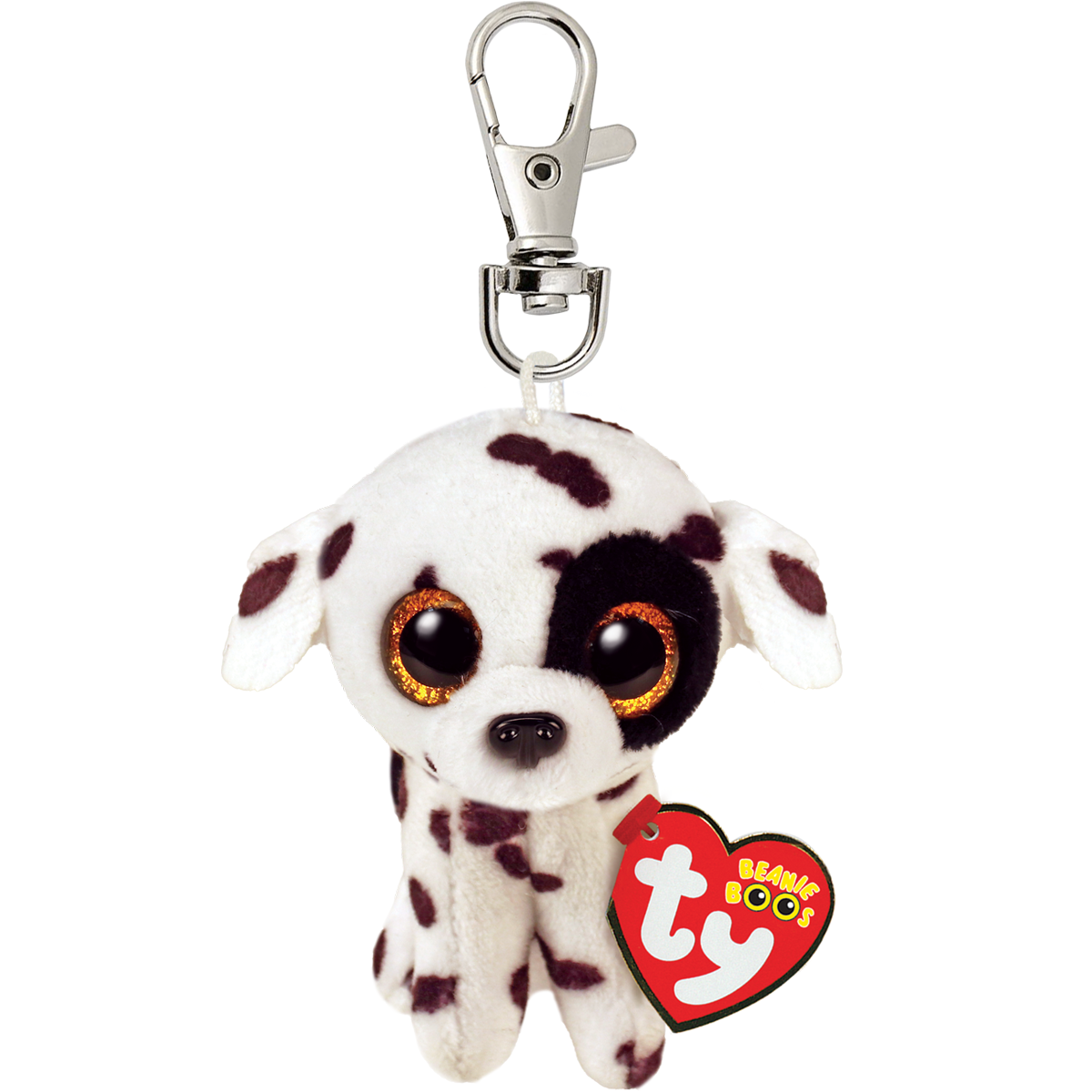 Ty Beanie Boo Clip - Luther Spotted Dog