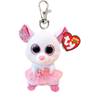 Ty Beanie Boos Clip - Nina White Ballerina Mouse