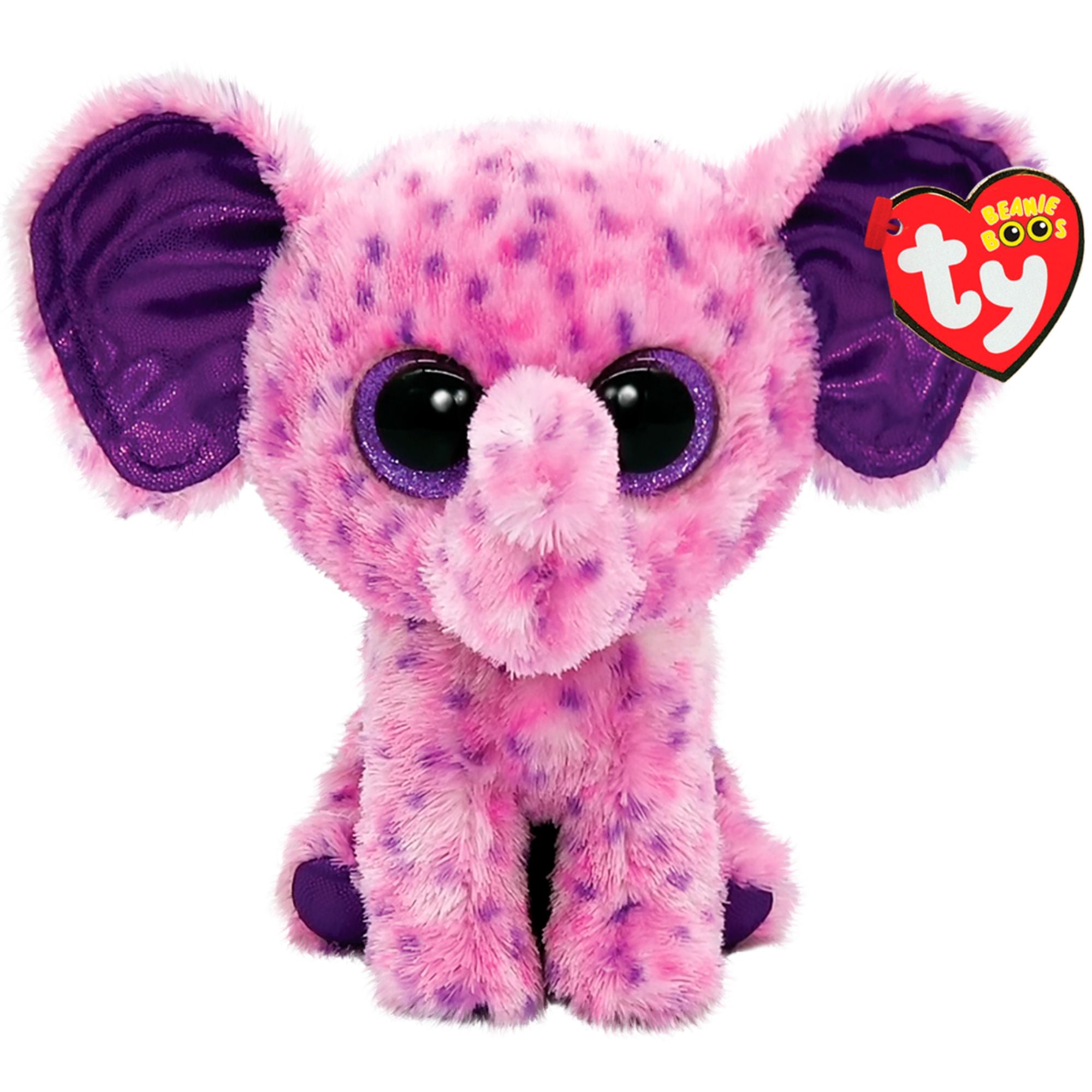 Ty Beanie Boo Regular - Eva Purple Elephant