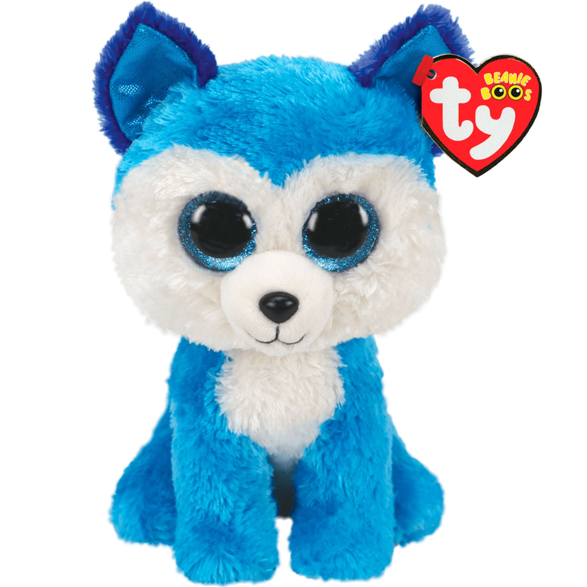 Ty Beanie Boo Regular - Prince Husky Blue - Toyworld NZ