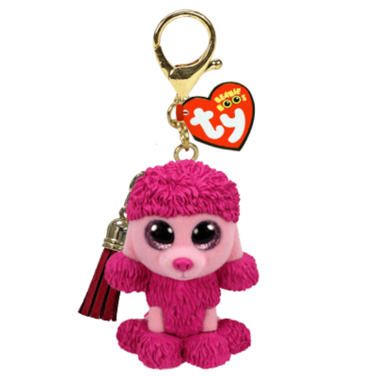 Ty Mini Boos Clip - Patsy Poodle