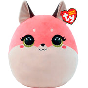 Ty Squishy Beanies 25cm - Roxie Pink Fox