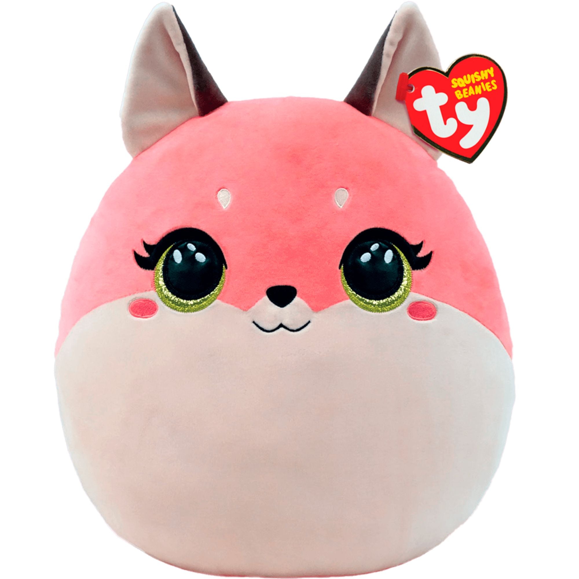 Ty Squishy Beanies 25cm - Roxie Pink Fox