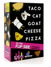 Taco Cat Goat Cheese Pizza On The Flip Side Card Game Expansion