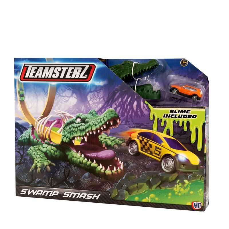 Teamsterz Speedsterz Swamp Smash Track Set Assorted Styles