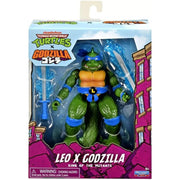 Teenage Mutant Ninja Turtles x Godzilla 5 Inch Action Figure - Leonardo x Godzilla toy.