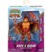Teenage Mutant Ninja Turtles x Godzilla 5 Inch Action Figure - Raphael x Rodan.