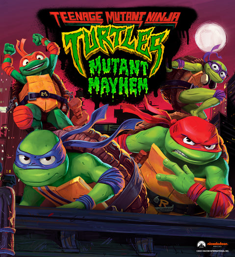 Teenage Mutant Ninja Turtles: Mutant Mayhem Ninja Kick Cycle with Leonardo  Action Figure