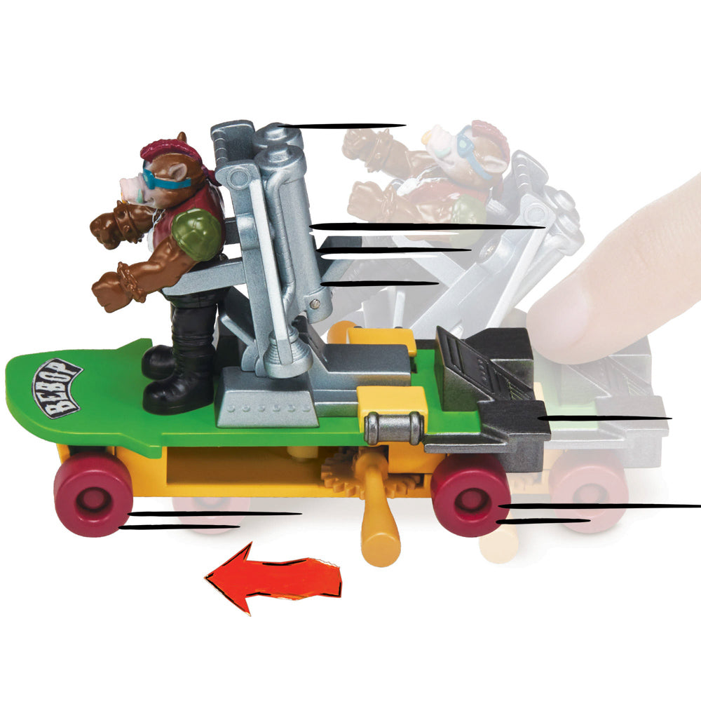 Teenage Mutant Ninja Turtles Turtle Launcherz Action Figure - Bebop toy.