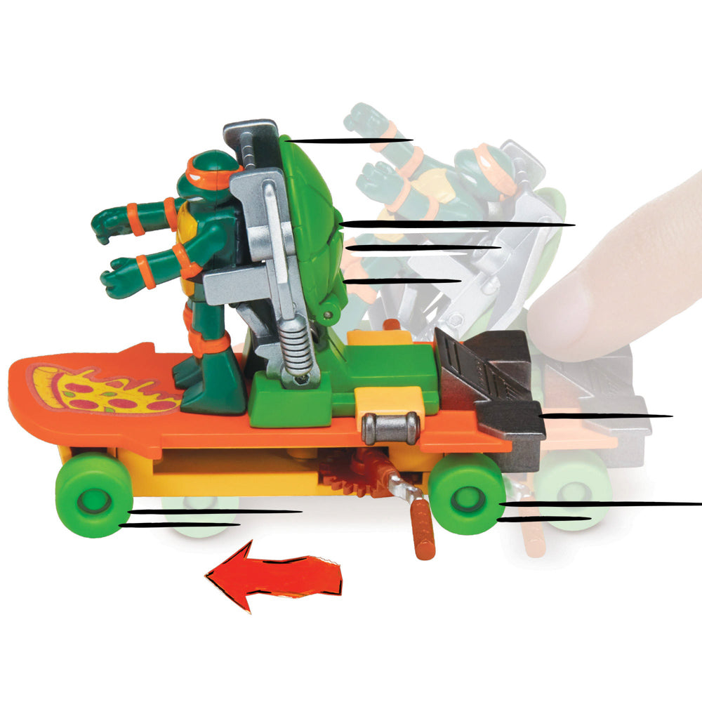 Teenage Mutant Ninja Turtles Turtle Launcherz Action Figure - Michelangelo toy.