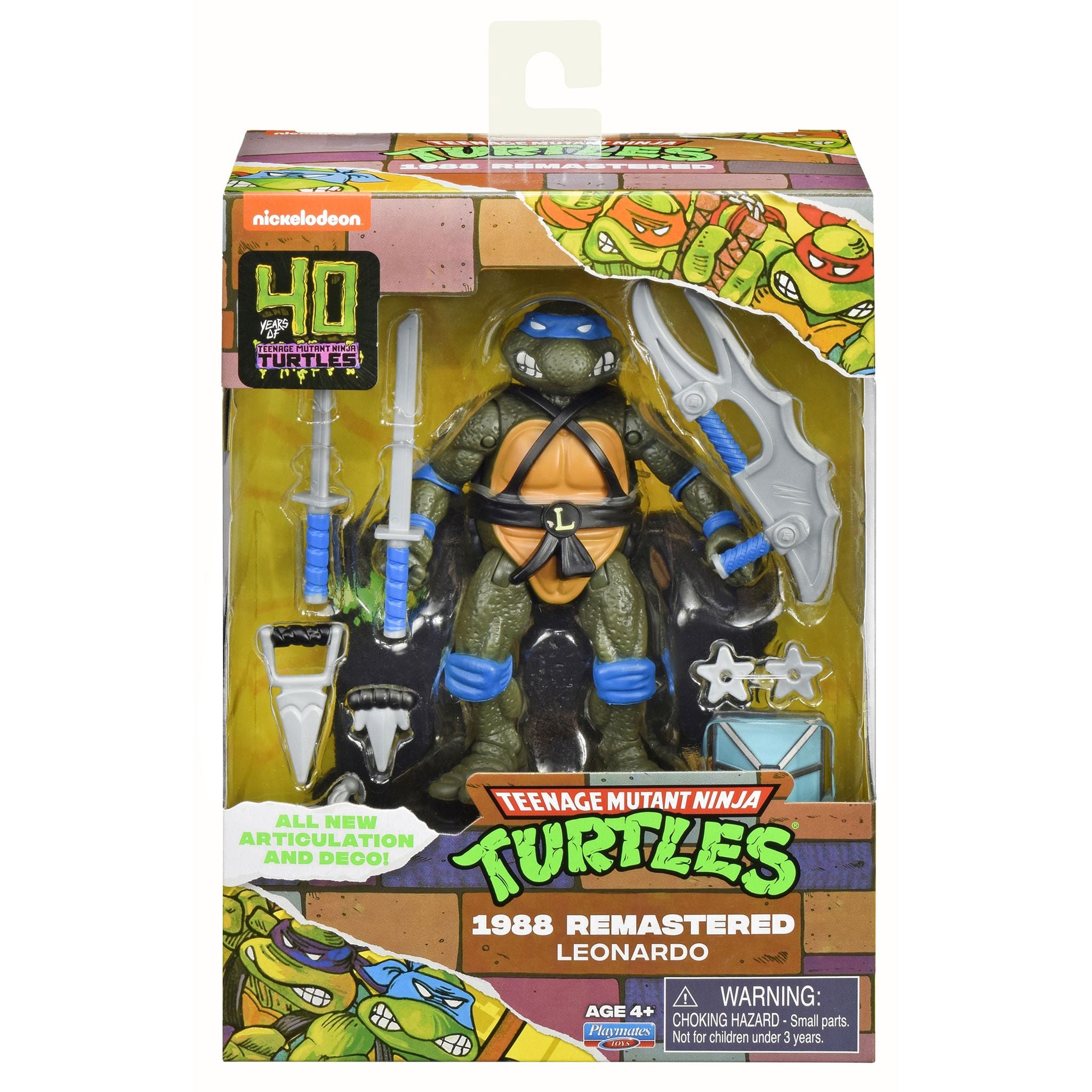 Teenage Mutant Ninja Turtles 40th Collector Remastered Leonardo