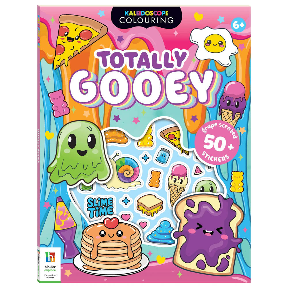 Kaleidoscope Coloring Scented Stickers - Totally Gooey.