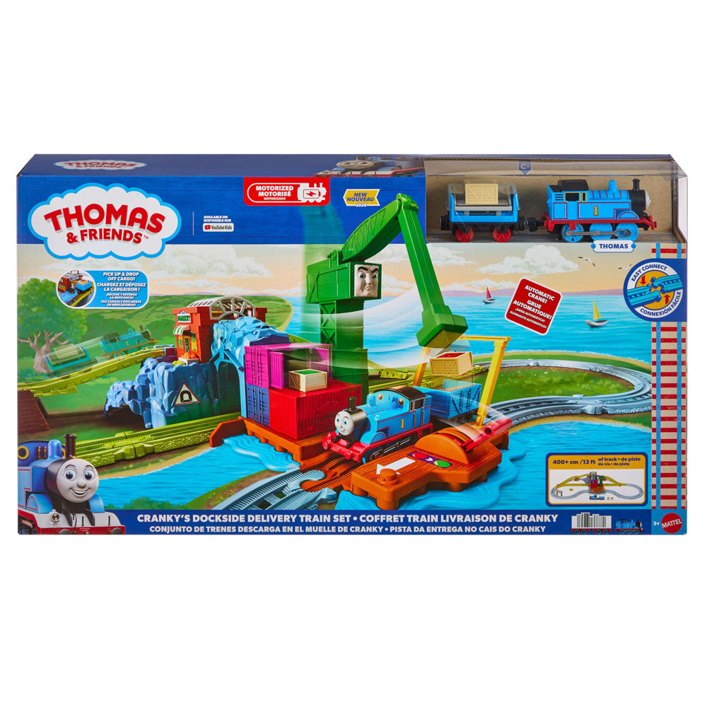 Thomas & Friends Cranky's Dockside Delivery Train Set - 1