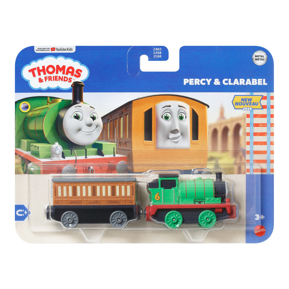 Thomas & Friends Deluxe Die-Cast Engine 2 Pack - Percy & Clarabel