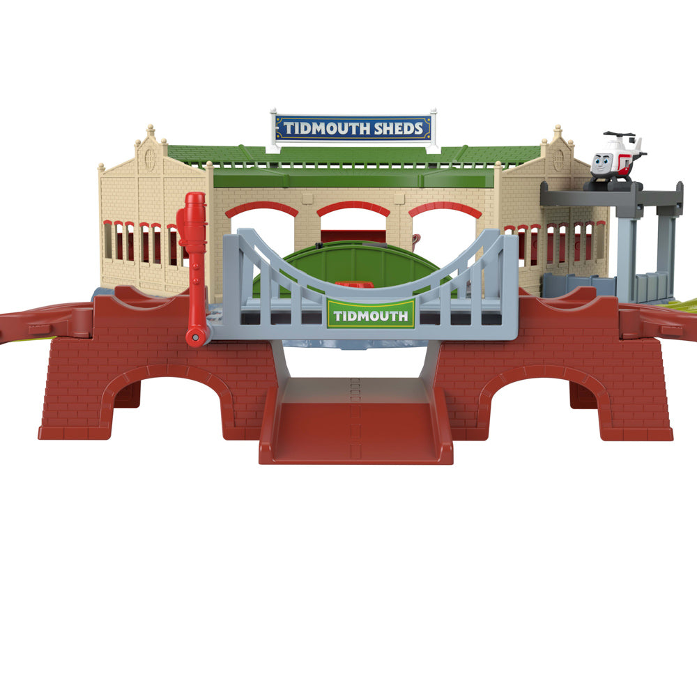 Thomas & Friends Exploring Tidmouth Sheds Train Set toy.