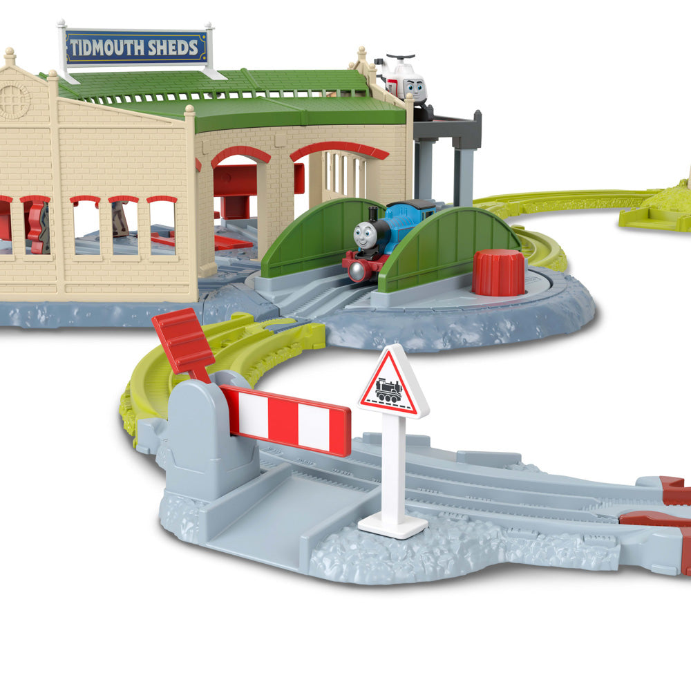 Thomas & Friends Exploring Tidmouth Sheds Train Set toy.