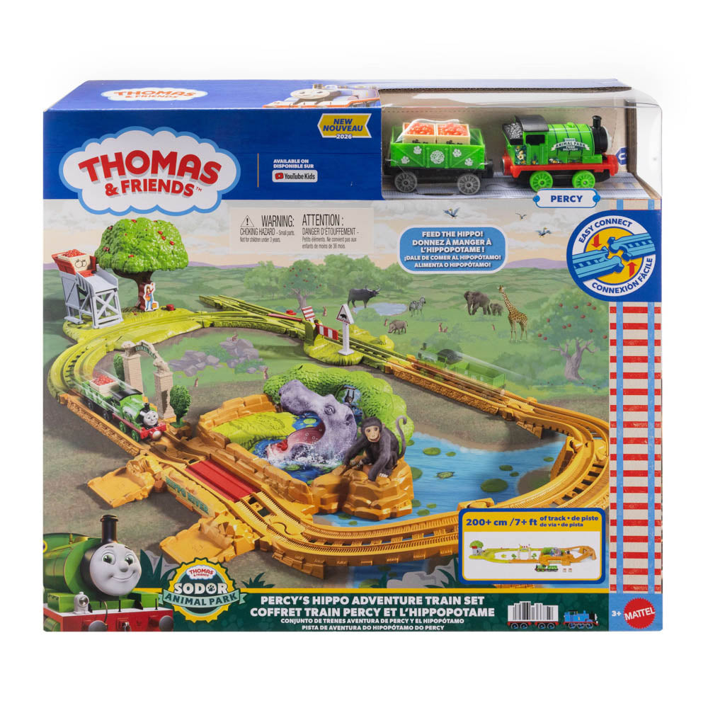 Thomas & Friends Percy's Hippo Adventure Train Set - 1