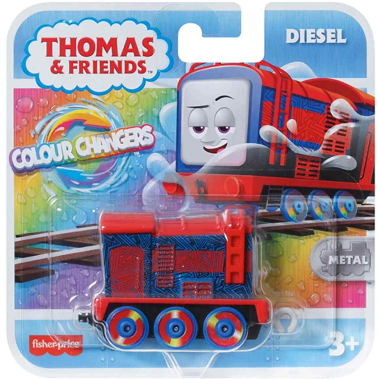 Fisher Price Thomas and Friends Push Along Train Diesel Colour Changer