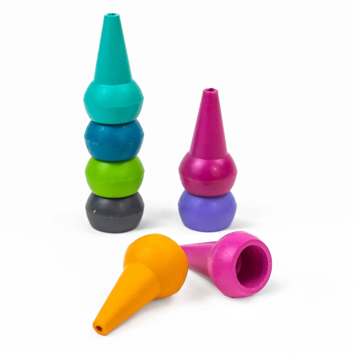 Tiger Tribe Stackable Crayons - Candy Colours