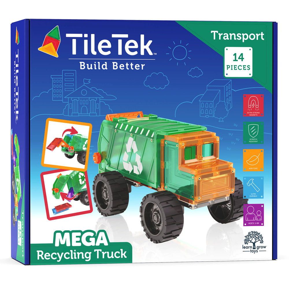 TileTek 14 Piece Transport Set -Mega Recycling Truck