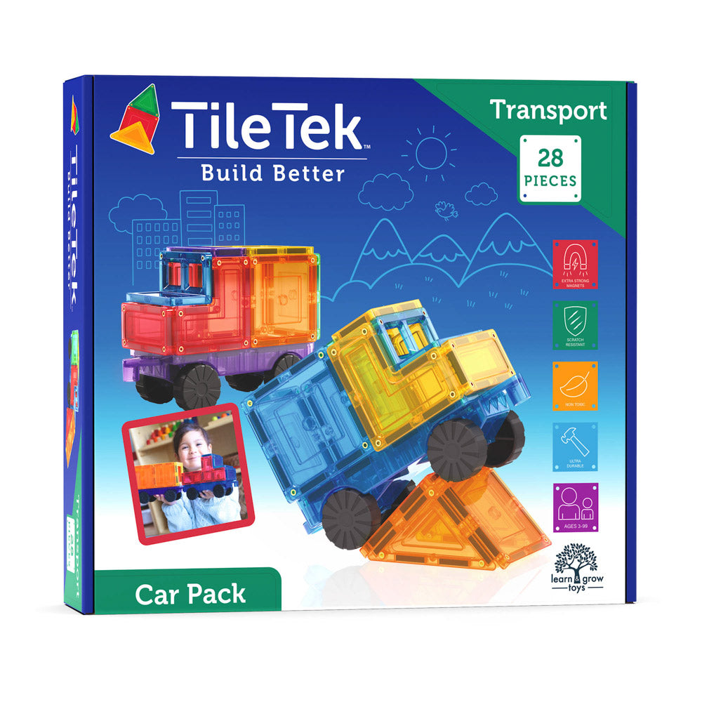 TileTek 28 Piece Transport Set - Car Pack