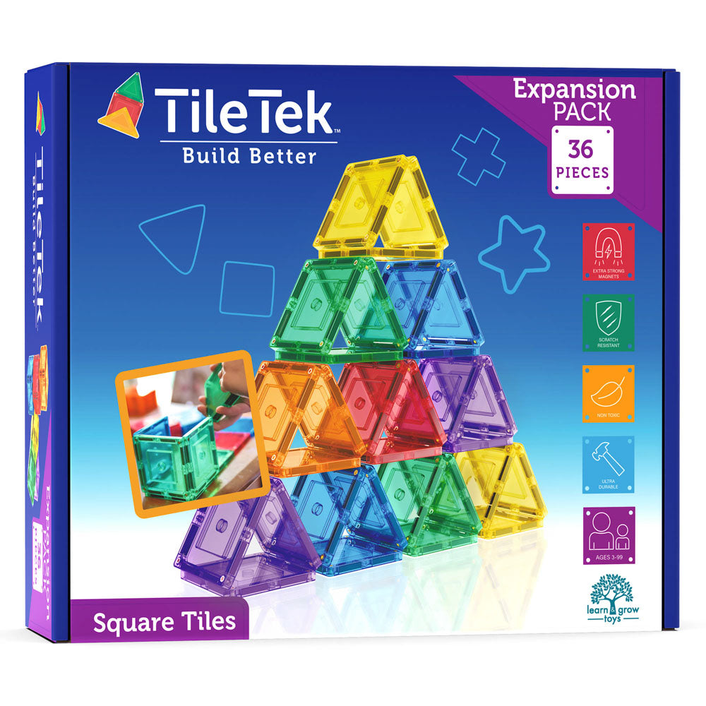 TileTek 36 Piece Expansion Pack - Square Tiles