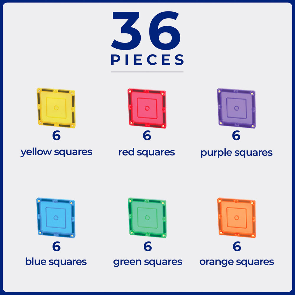 TileTek 36 Piece Expansion Pack - Square Tiles