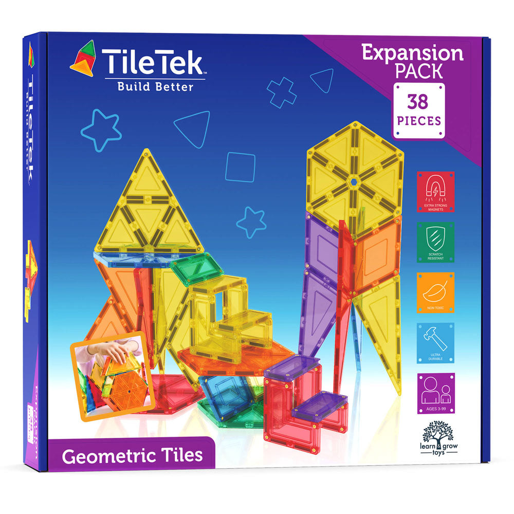 TileTek 38 Pieces Expansion Pack - Geometric Tiles