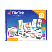 TileTek 40 Piece Tile Topper - Animal Pack